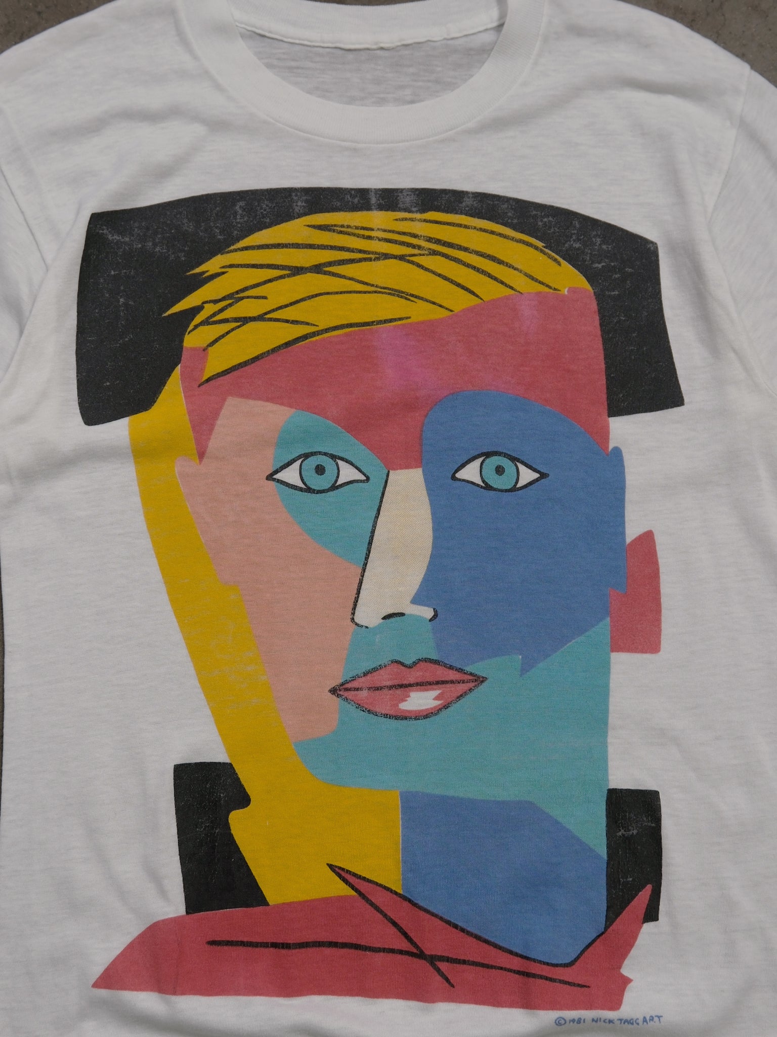 1980S NICK TAGG POP ART TEE