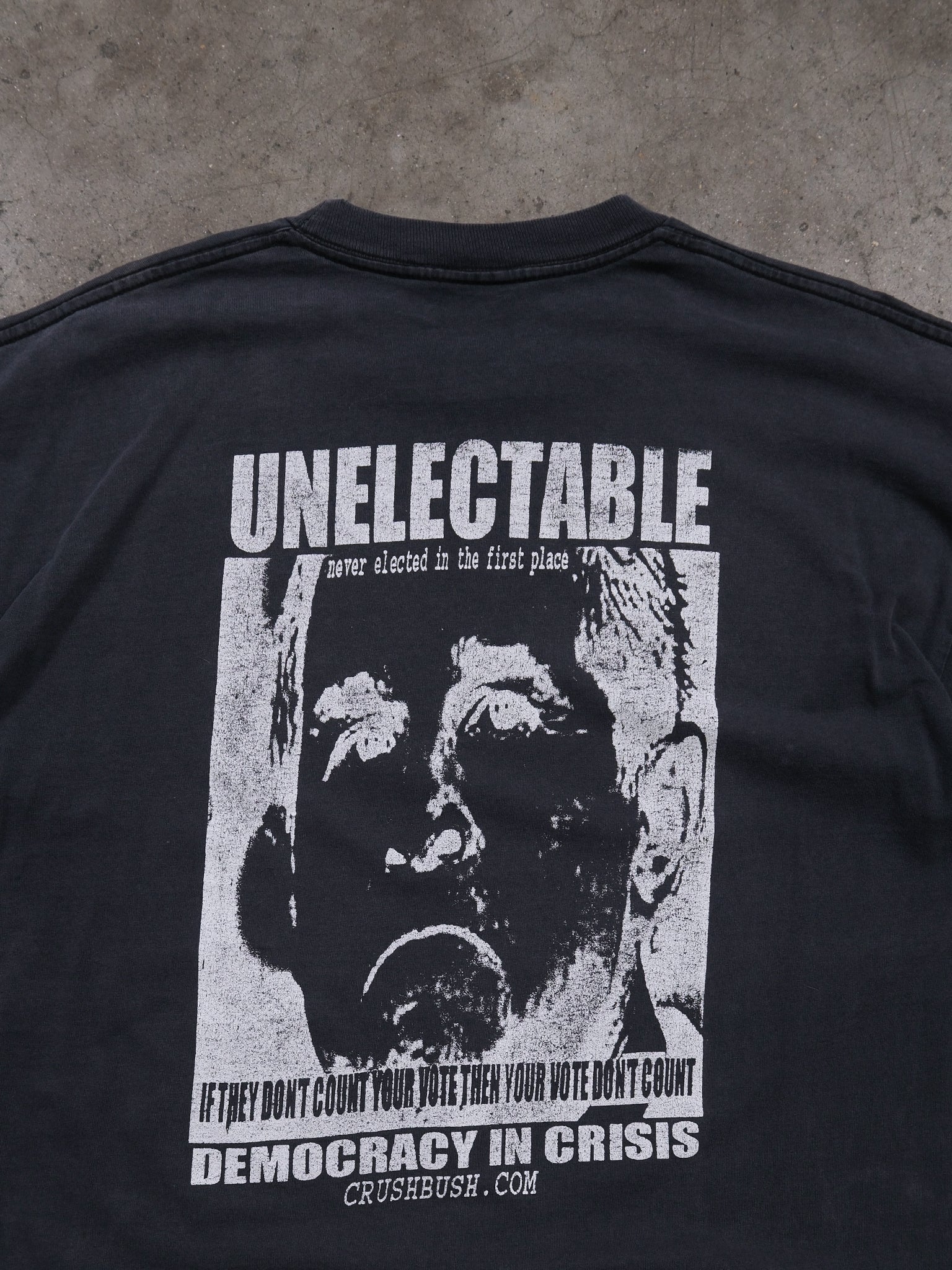 2000S 'DEMOCRACY IN CRISIS' TEE