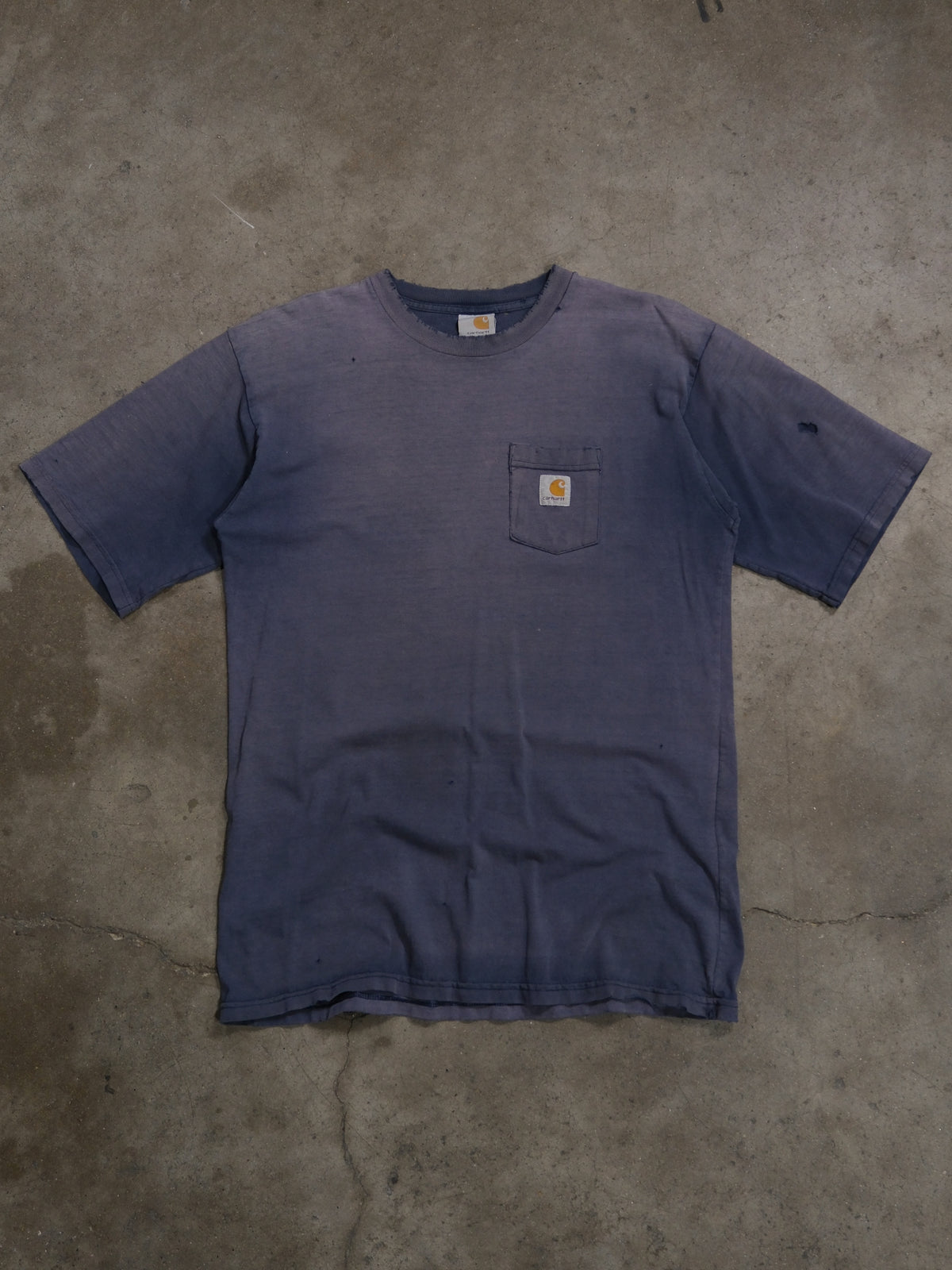 1990S SUNFADED CARHARTT POCKET TEE