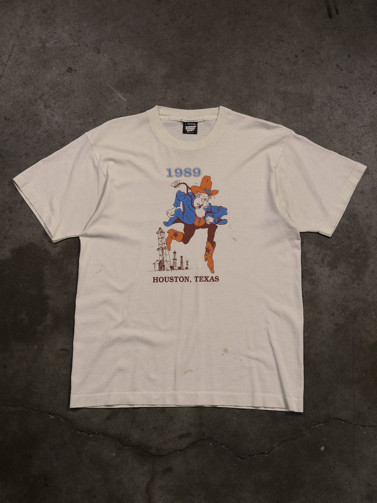 1980S FUN RUN HOUSTON TEE