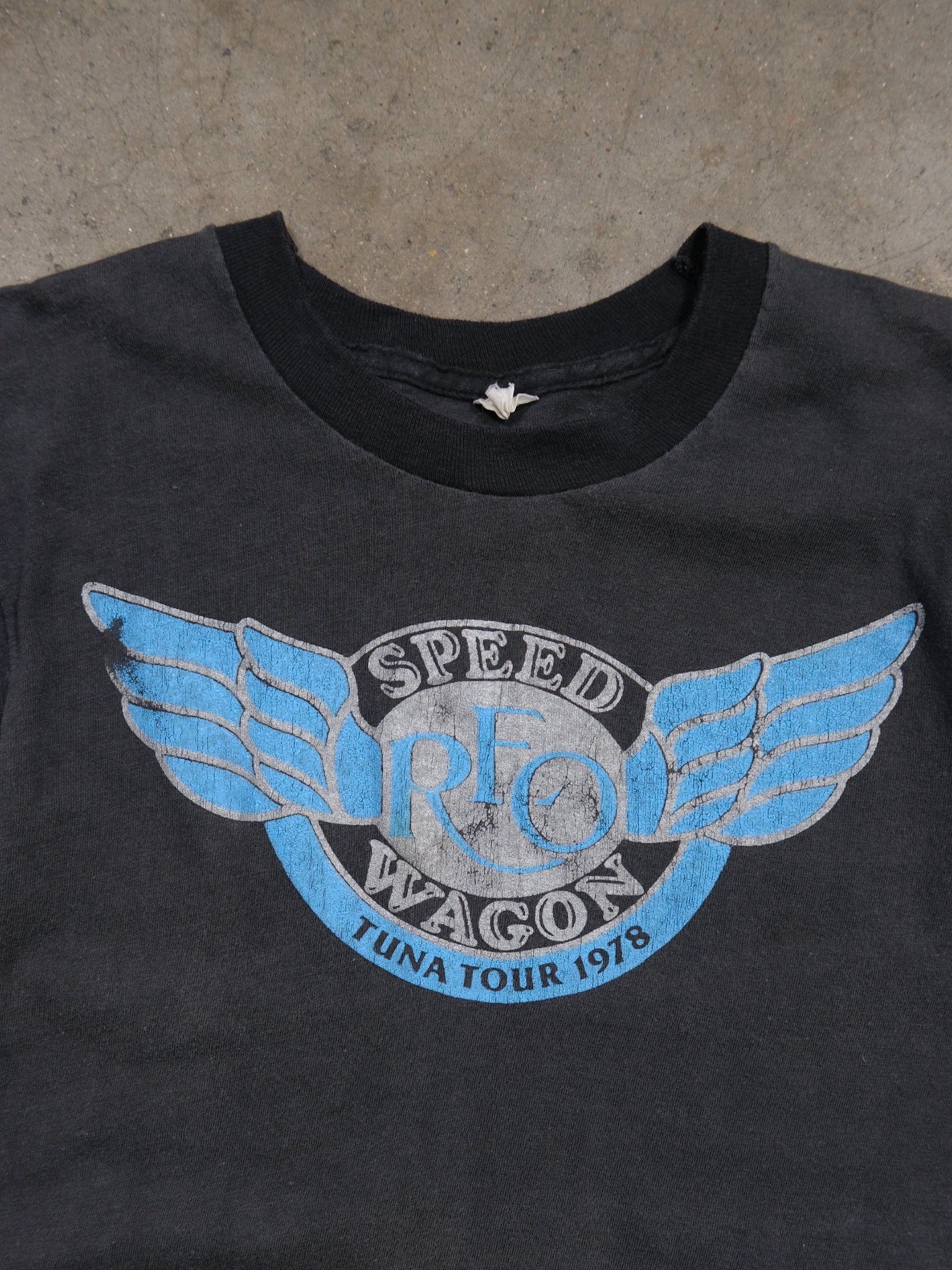 1978 REO SPEEDWAGON TUNA TOUR TEE