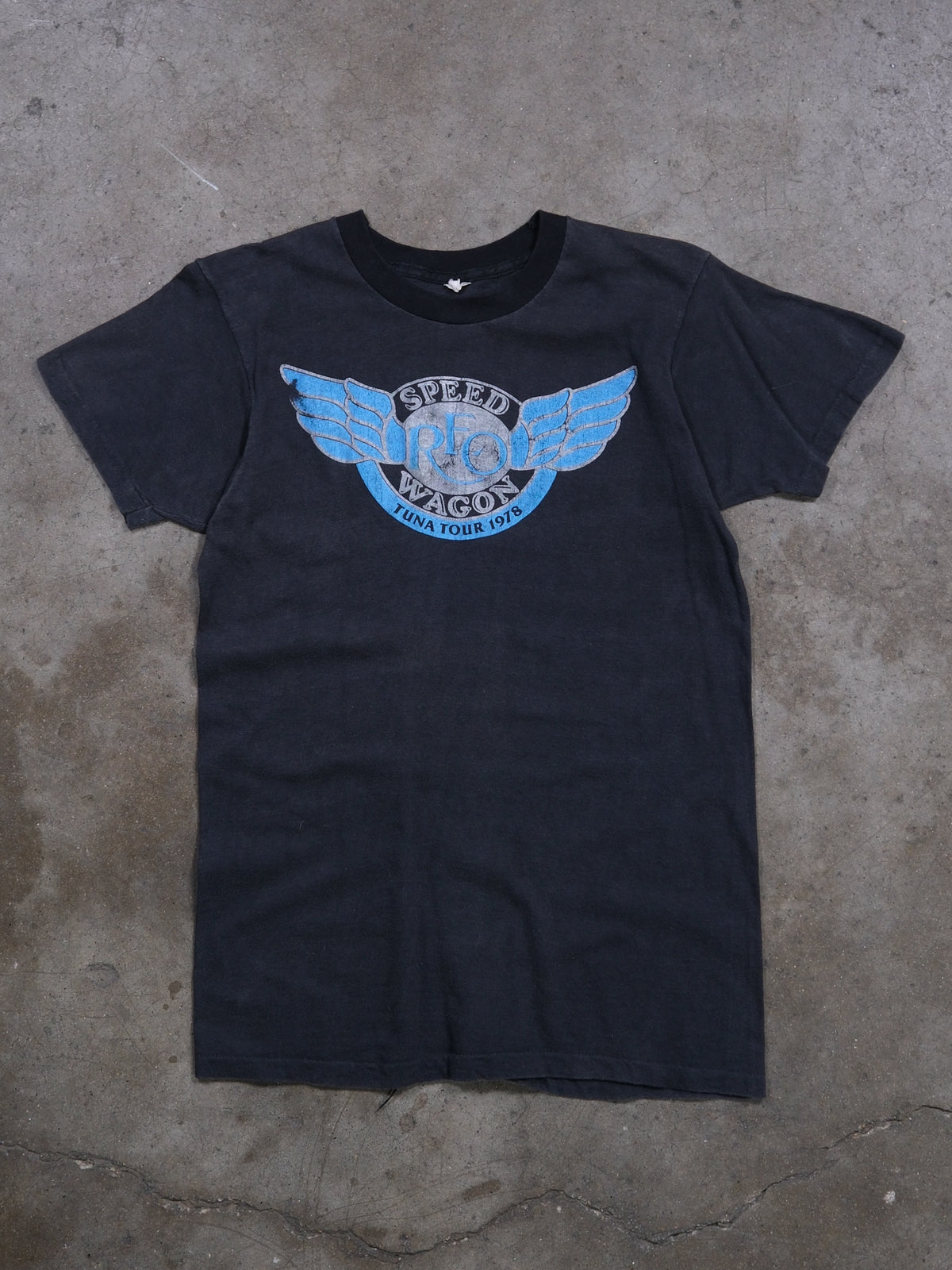 1978 REO SPEEDWAGON TUNA TOUR TEE