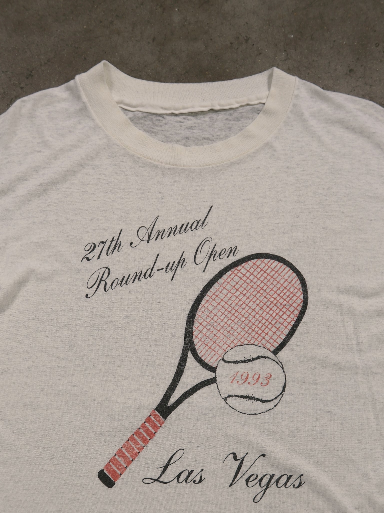 1990S ROUND-UP OPEN TENNIS TEE