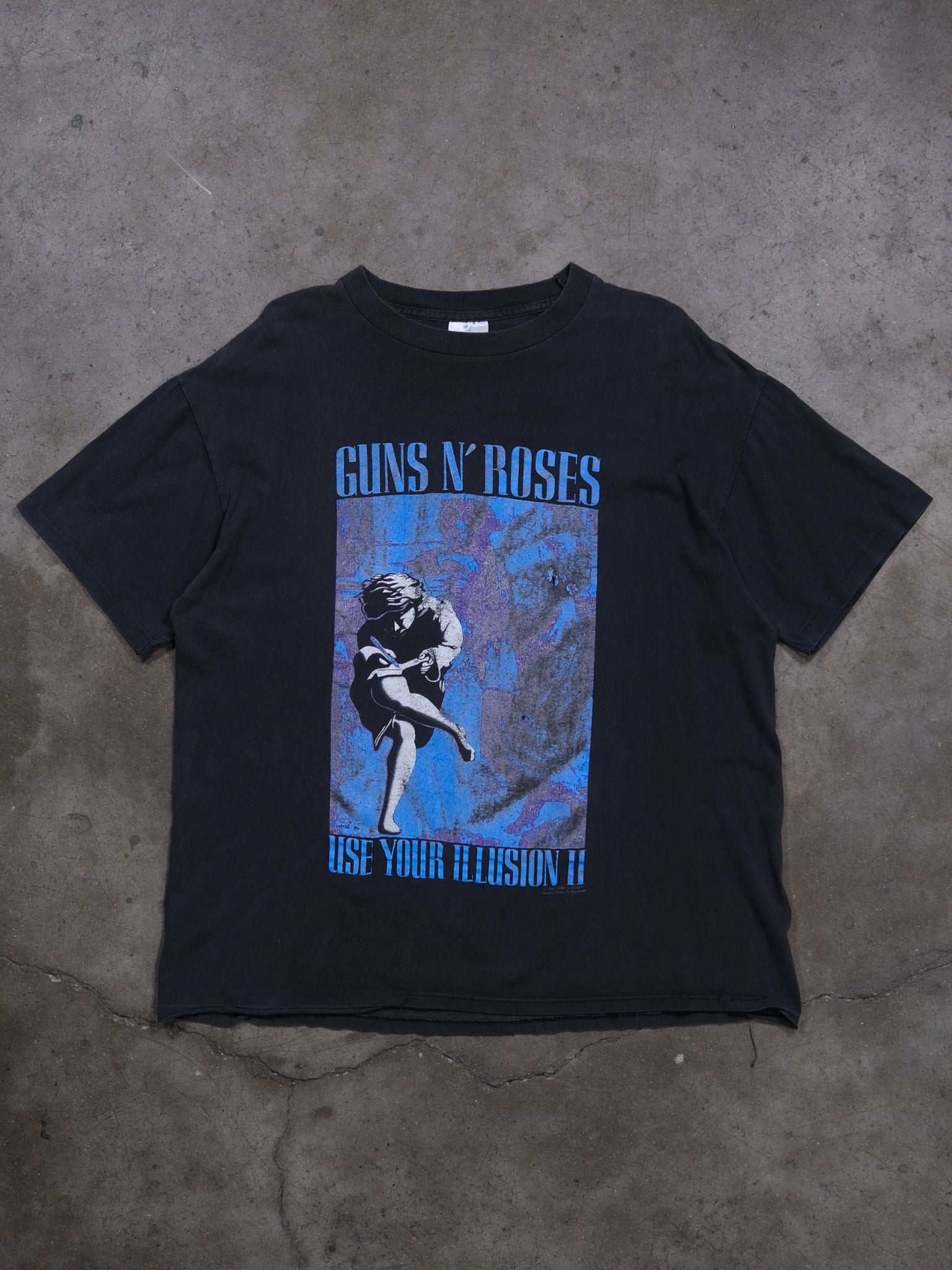 1991 GUNS N' ROSES "USE YOUR ILLUSION" TEE