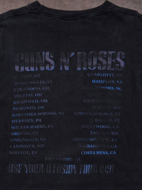 1991 GUNS N' ROSES "USE YOUR ILLUSION" TEE