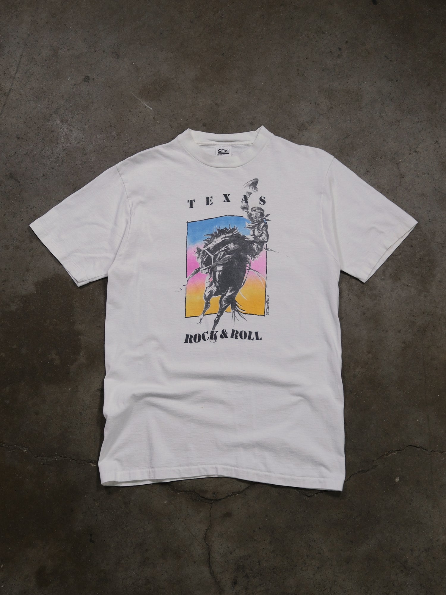 1990S TEXAS "ROCK & ROLL" TEE