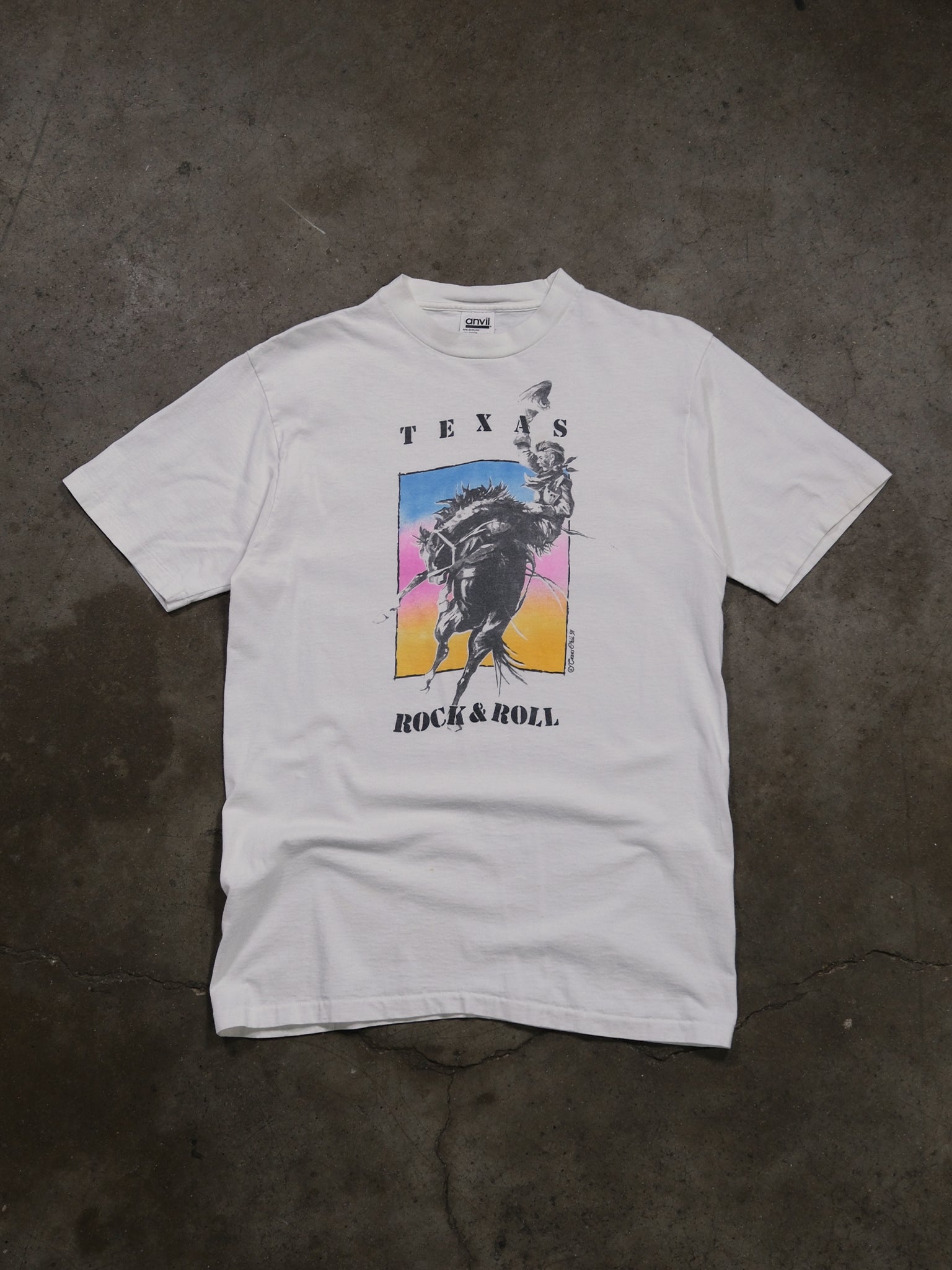 1990S TEXAS "ROCK & ROLL" TEE