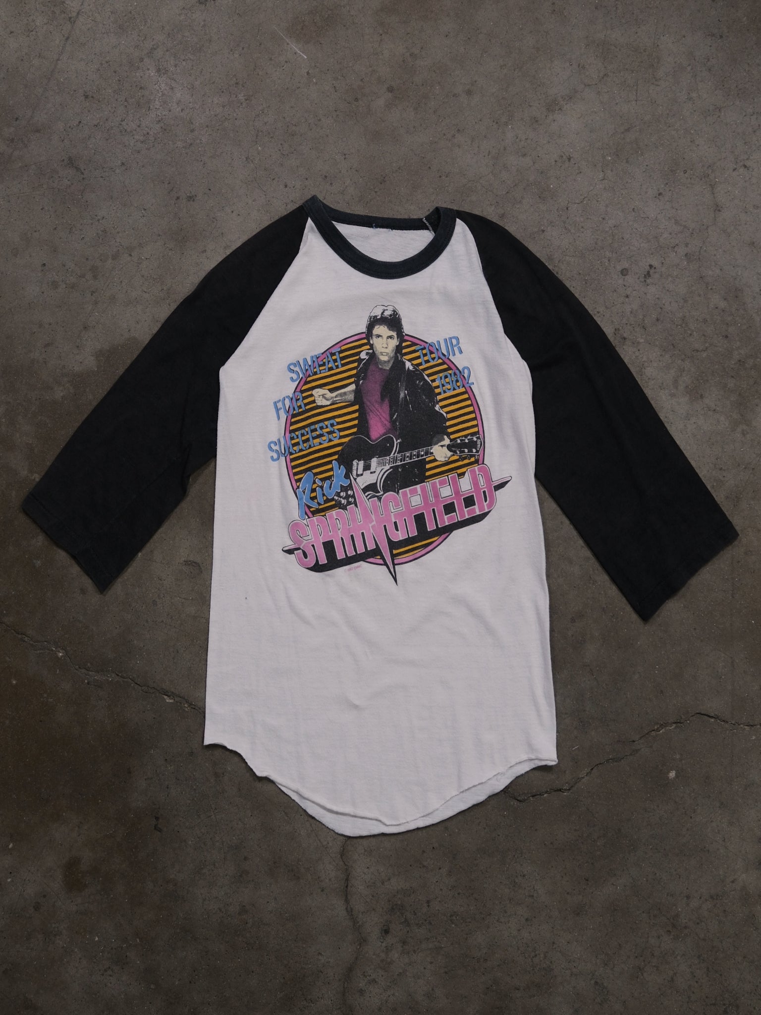 1982 RICK SPRINGFIELD TOUR JERSEY TEE