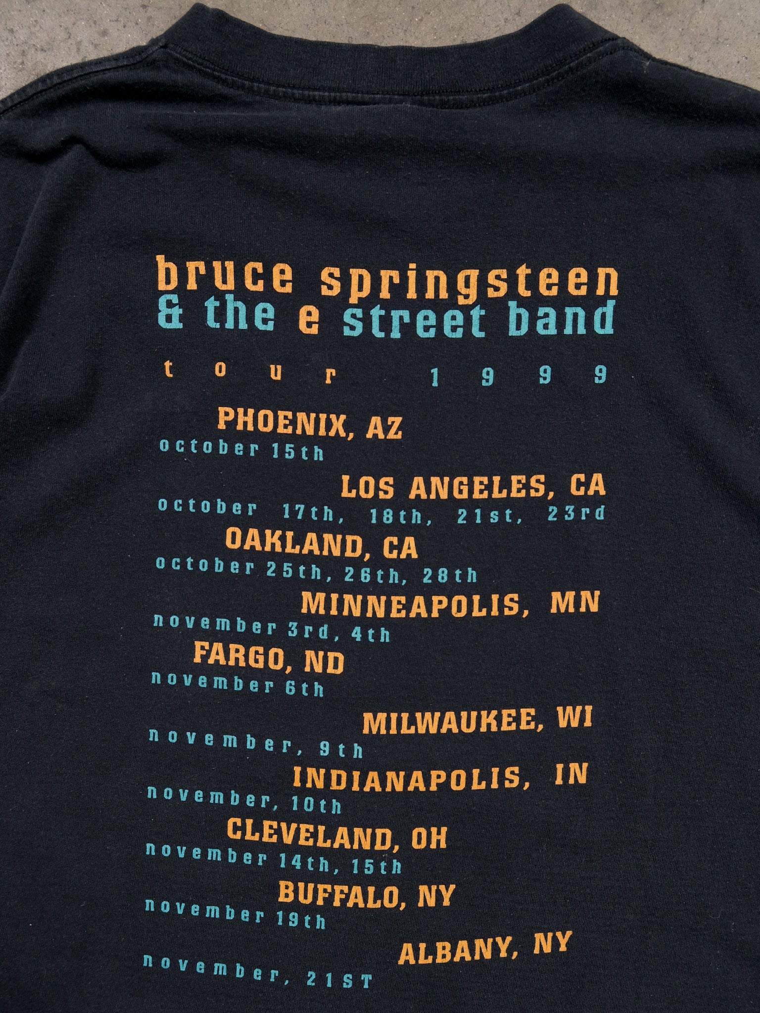 1999 BRUCE SPRINGSTEEN BAND TEE