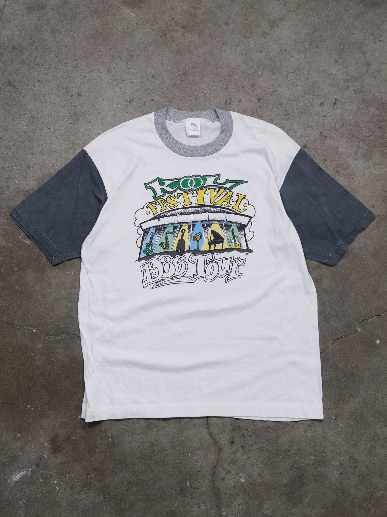 1986 'KOOL FESTIVAL' TEE