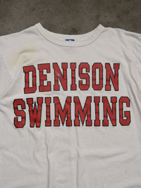 1990S CHAMPION 'DENISON SWIMMING' TEE