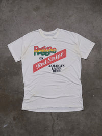 1980S REGGAE 'RED STRIPE' TEE