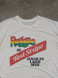 1980S REGGAE 'RED STRIPE' TEE