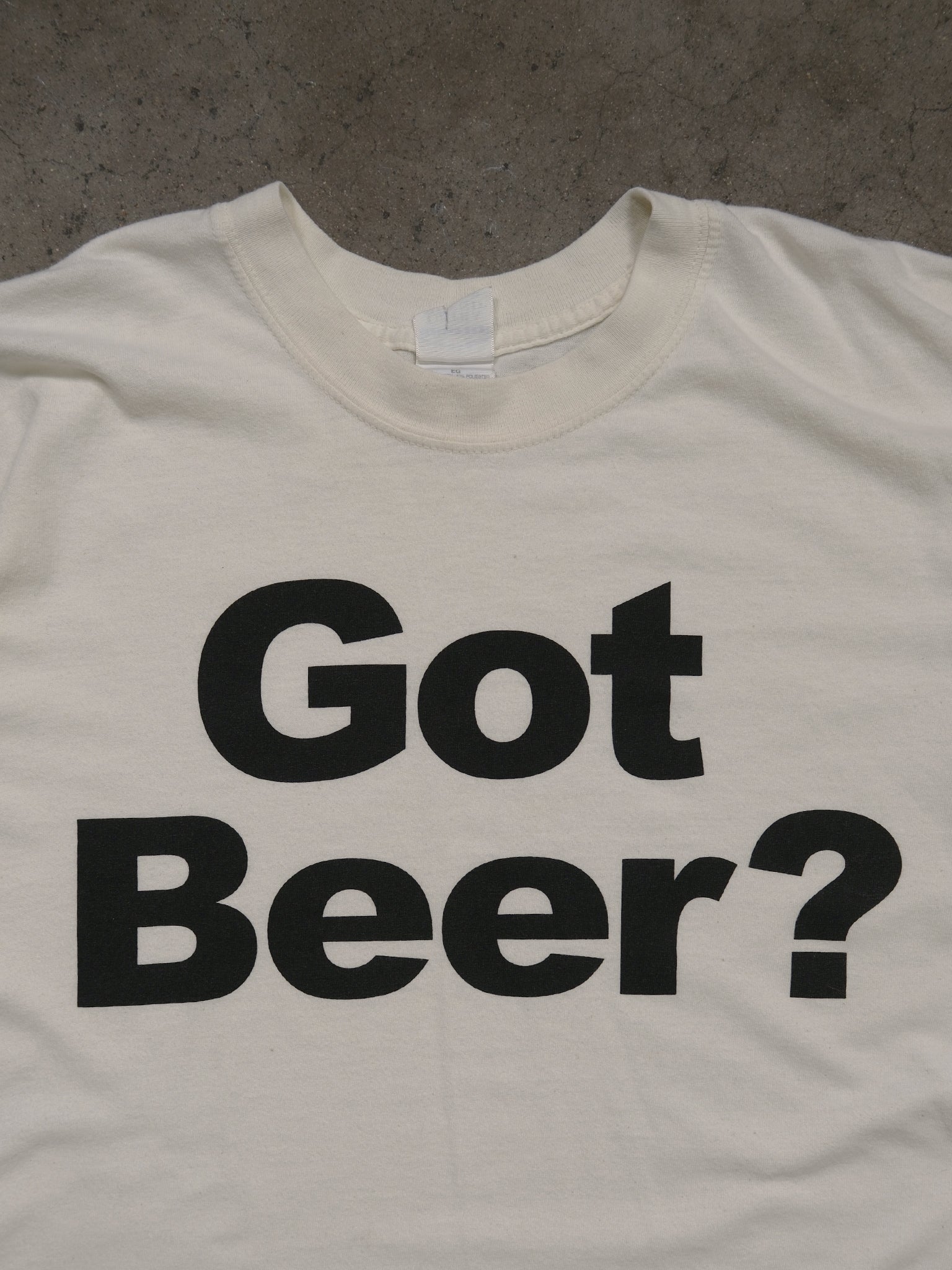 2000S 'GOT BEER?' TEE