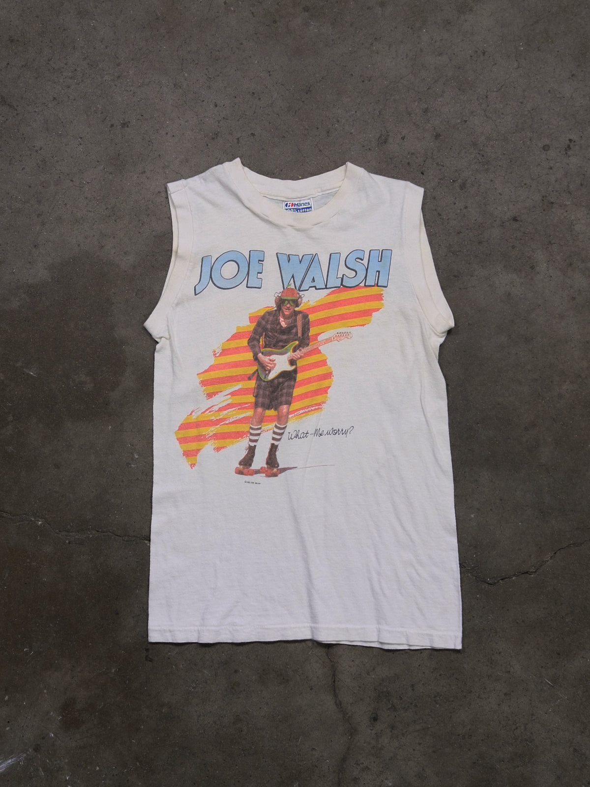 1983 JOE WALSH TOUR SLEEVELESS TEE
