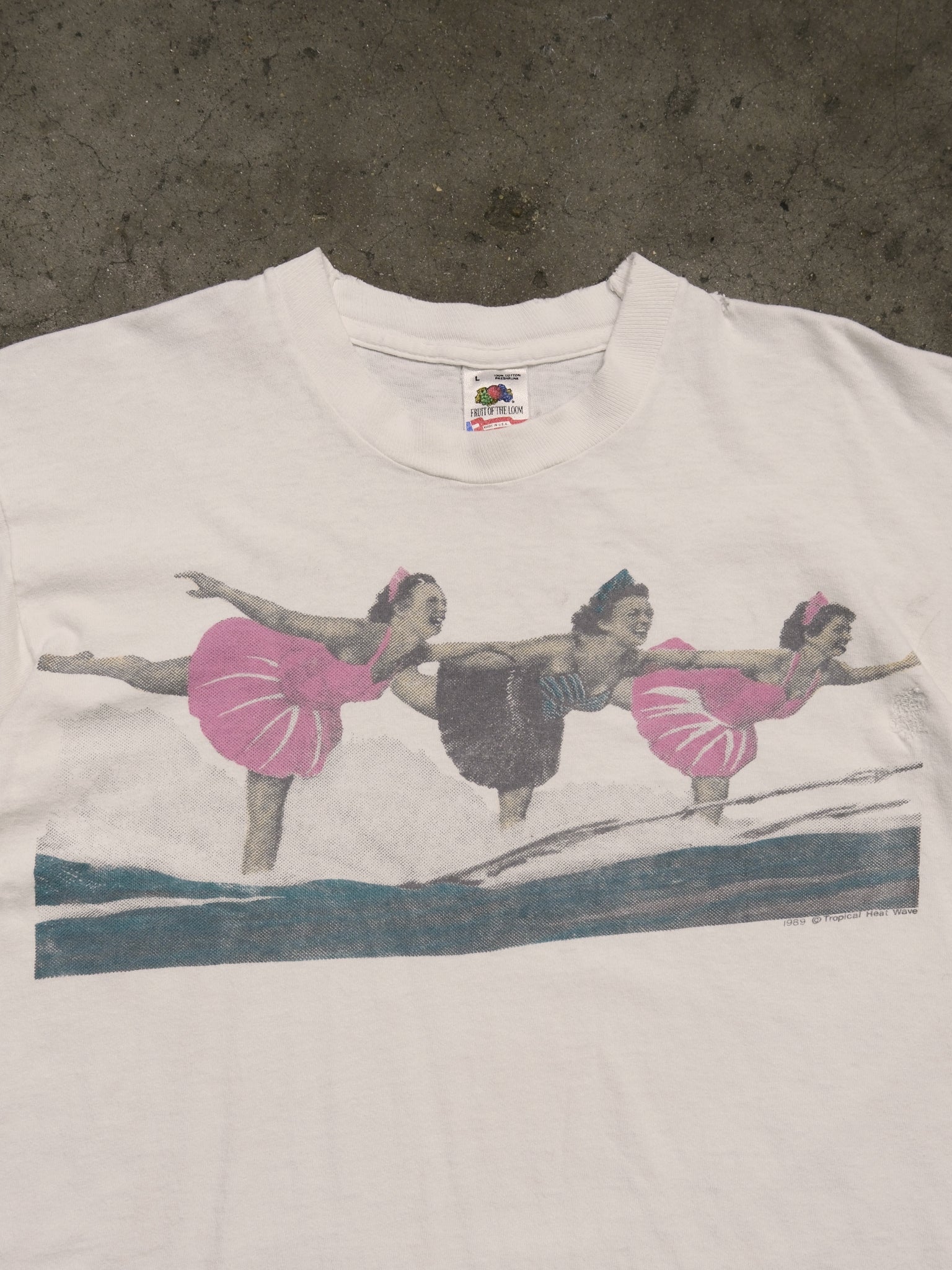 1990S 'BALLERINA' POP ART TEE
