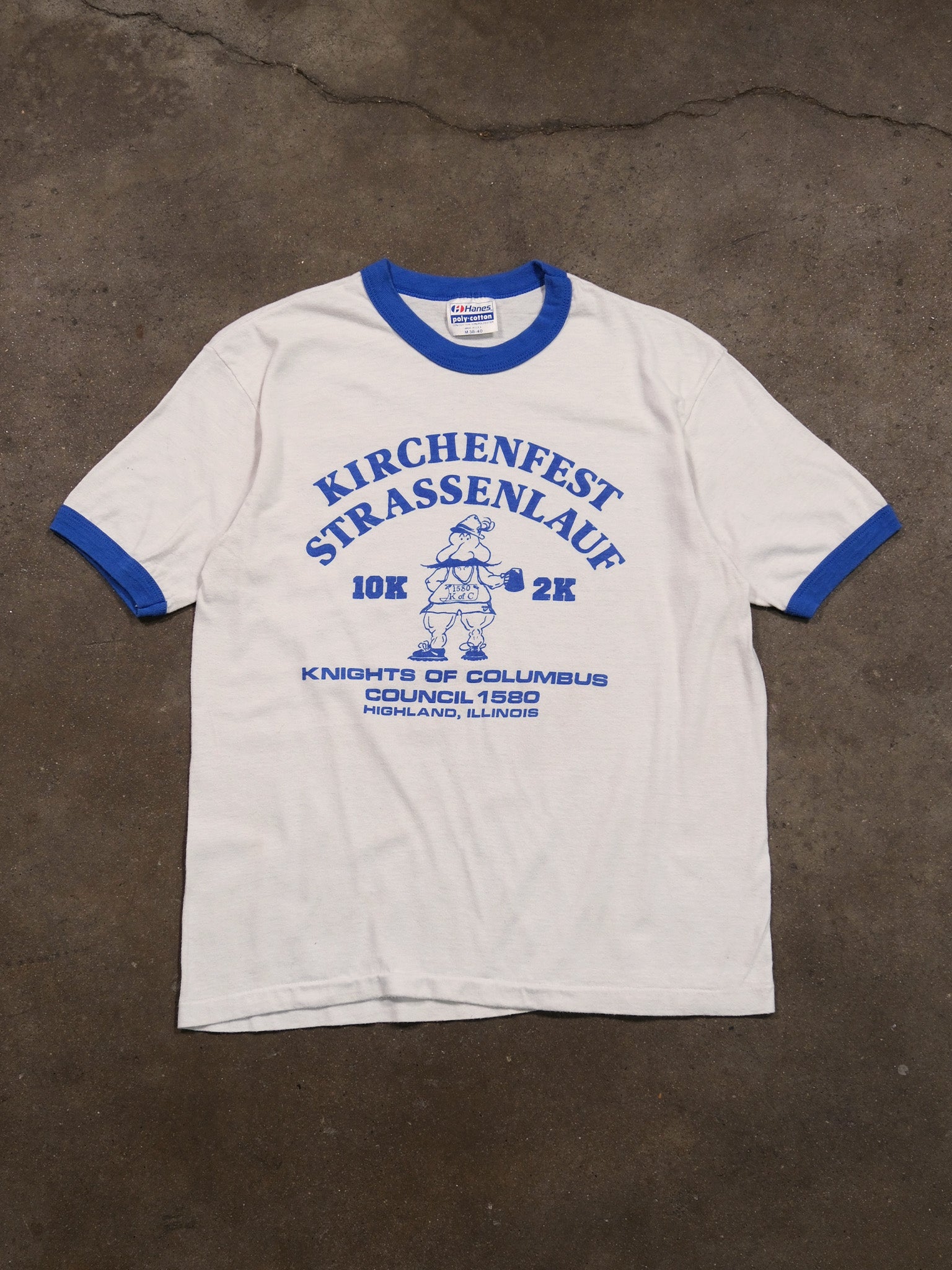 1980S 'KIRCHENFEST' RINGER TEE