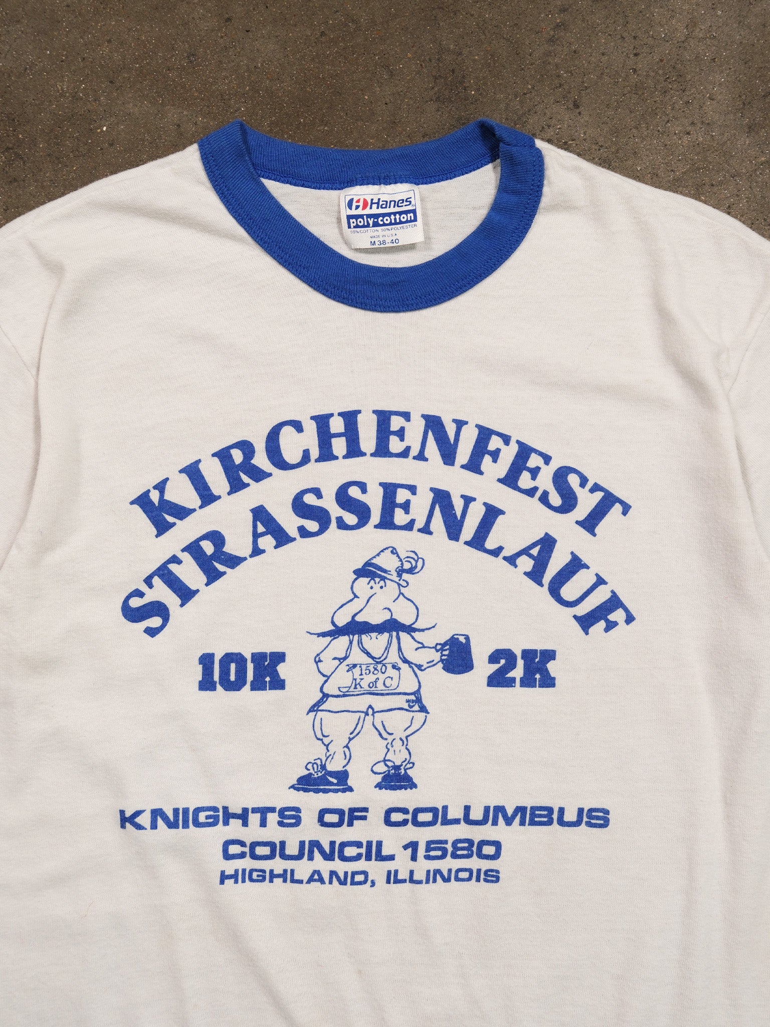 1980S 'KIRCHENFEST' RINGER TEE
