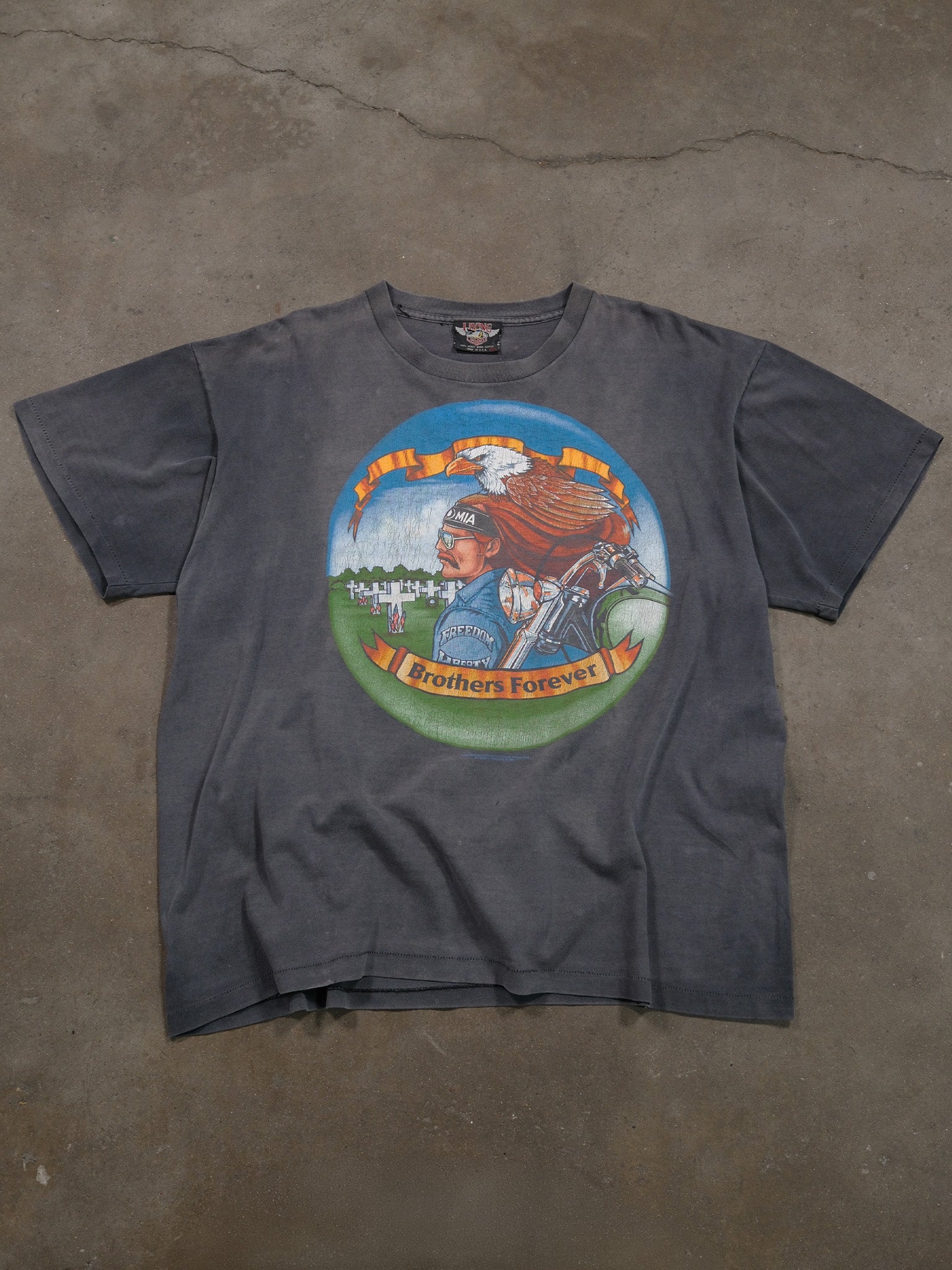 1990S ‘BROTHERS FOREVER’ BIKER TEE