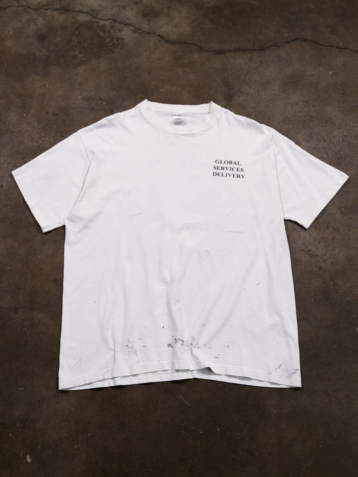 1990S 'GLOBAL SERVICES DELIVERY' TEE
