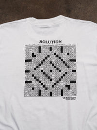 1984 'NEW YORK TIMES CROSSWORD' TEE