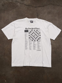 1984 'NEW YORK TIMES CROSSWORD' TEE
