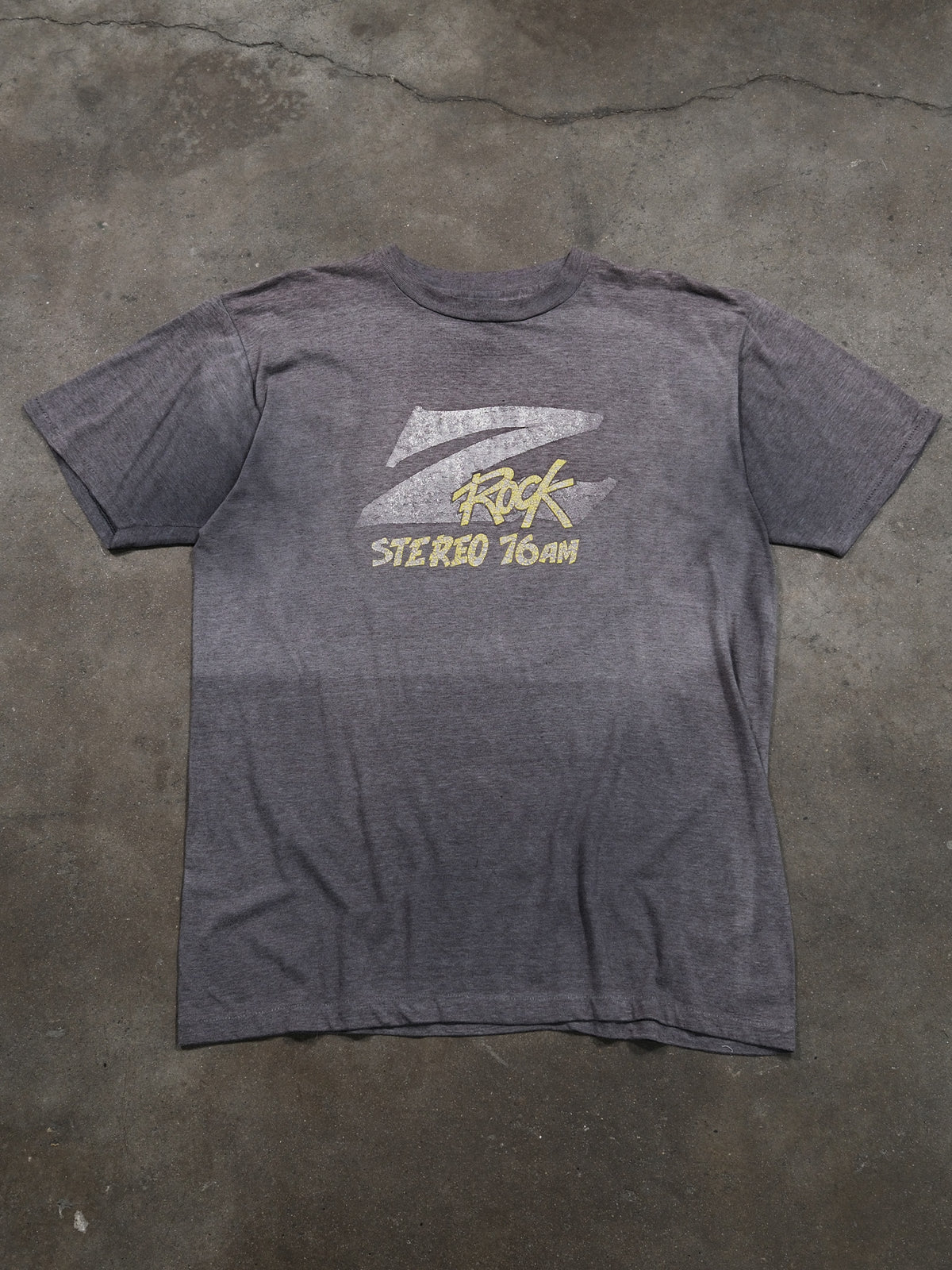 1990S SUNFADED 'Z ROCK' TEE
