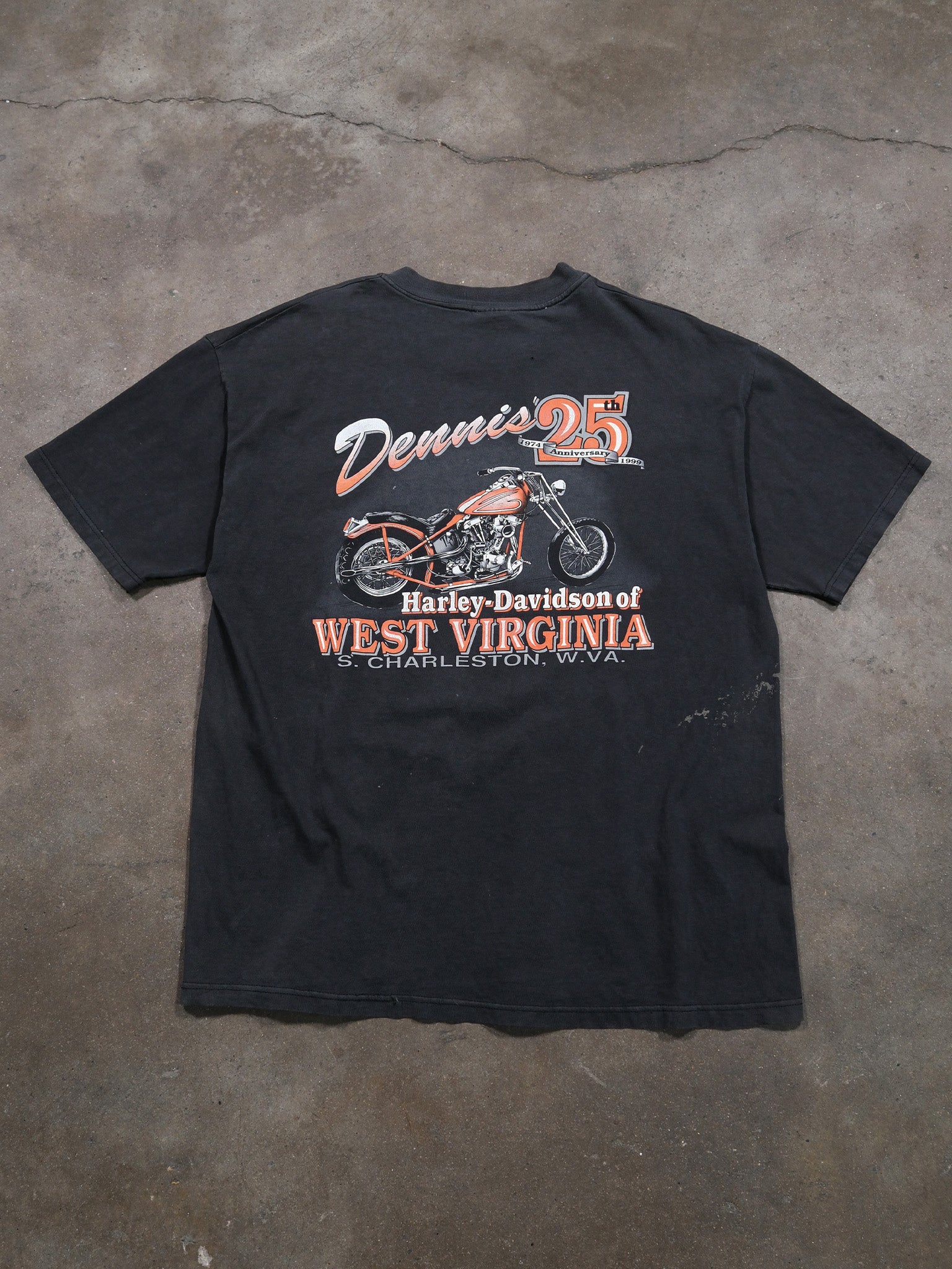 1990S 'HARLEY DAVIDSON WEST VIRGINIA' TEE