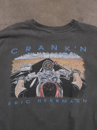 1990S SUNFADED 'CRANKN' MOTORCYCLE TEE