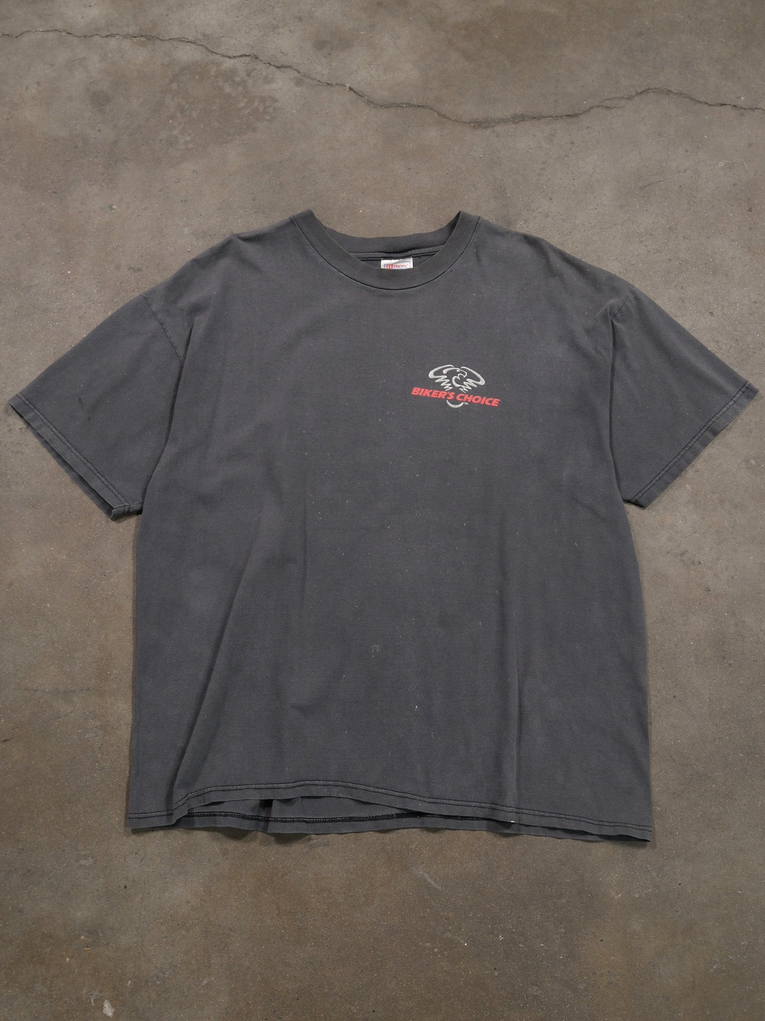 1990S SUNFADED 'CRANKN' MOTORCYCLE TEE