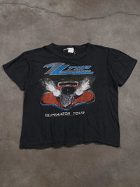 1980S 'ZZ TOP ELIMINATOR TOUR' TEE
