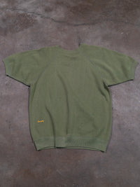1970S MILITARY GREEN RAGLAN SWEATSHIRT