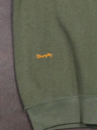 1970S MILITARY GREEN RAGLAN SWEATSHIRT