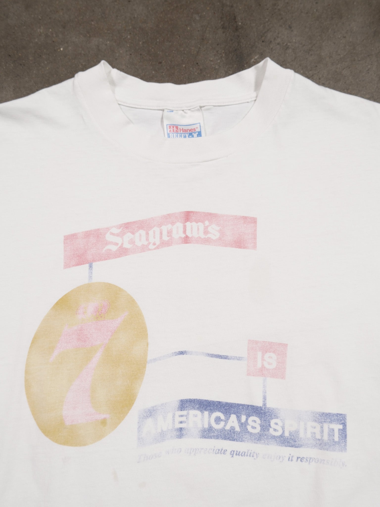 1990S 'SEAGRAM' TEE