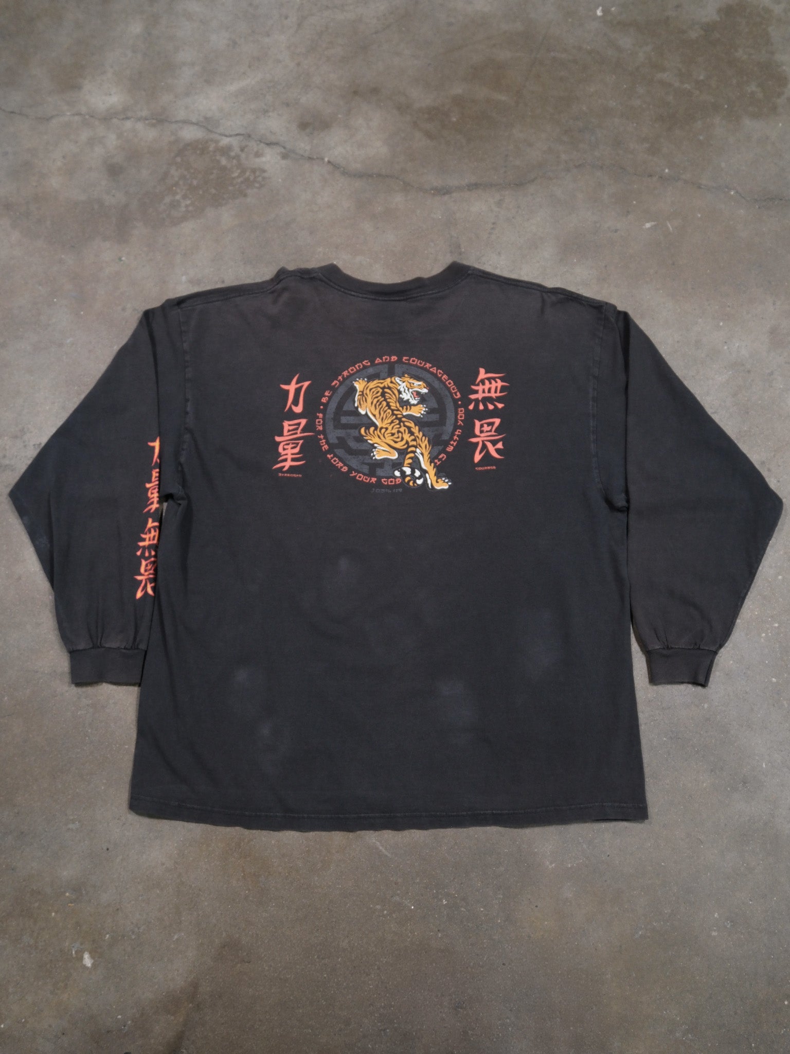 1990S 'STRONG & COURAGEOUS' LONGSLEEVE TEE