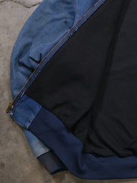 VINTAGE FADED BLUE HOODED CARHARTT JACKET