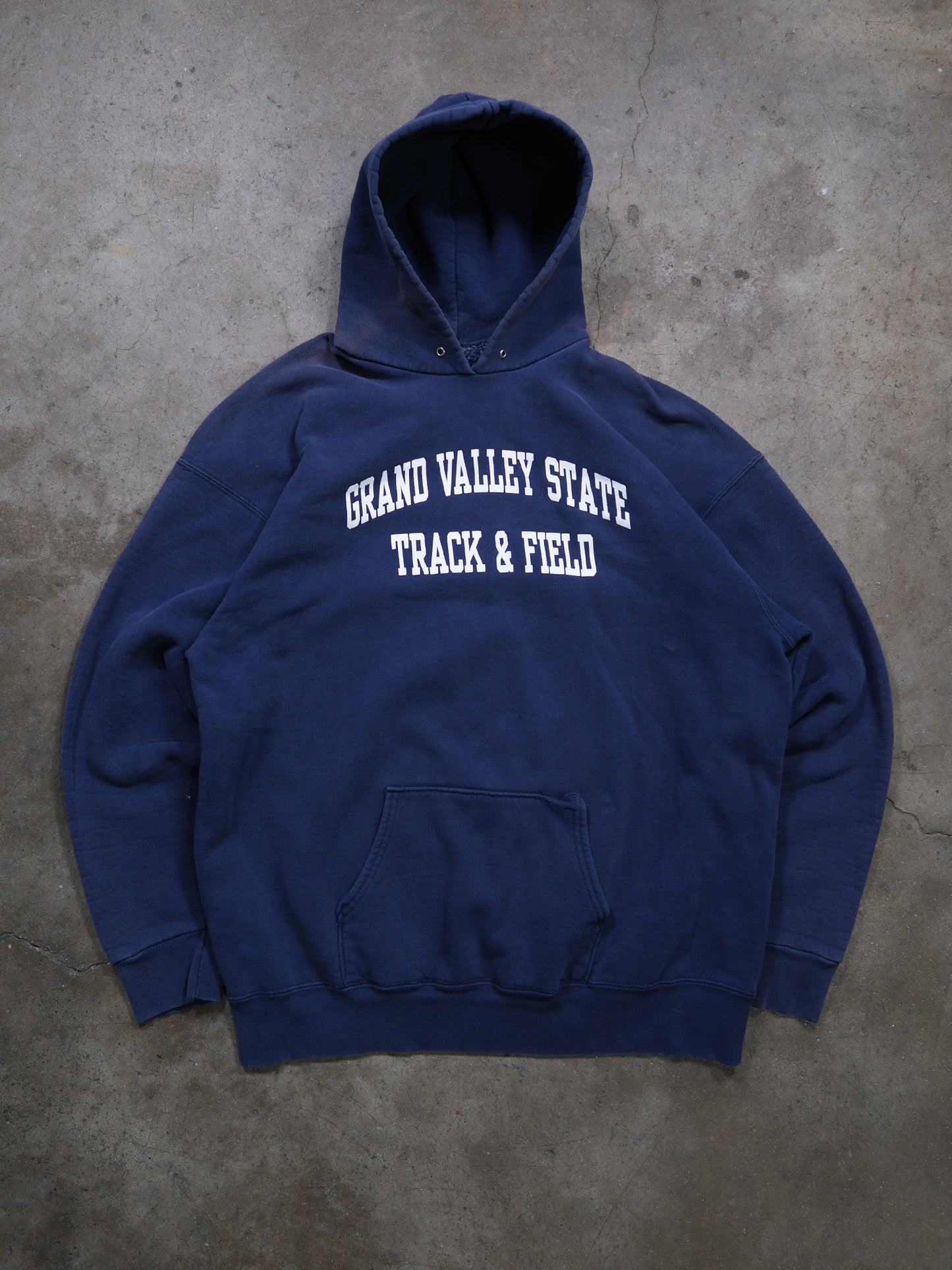 1990S 'GRAND VALLEY STATE' HOODED SWEATSHIRT