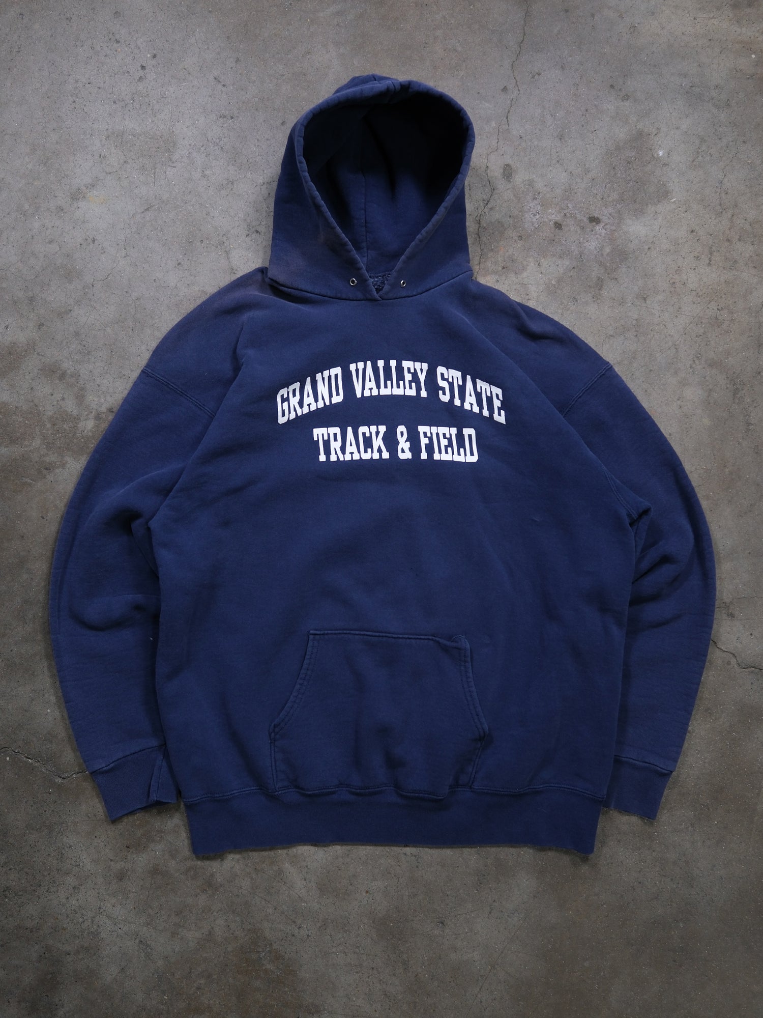 1990S 'GRAND VALLEY STATE' HOODED SWEATSHIRT