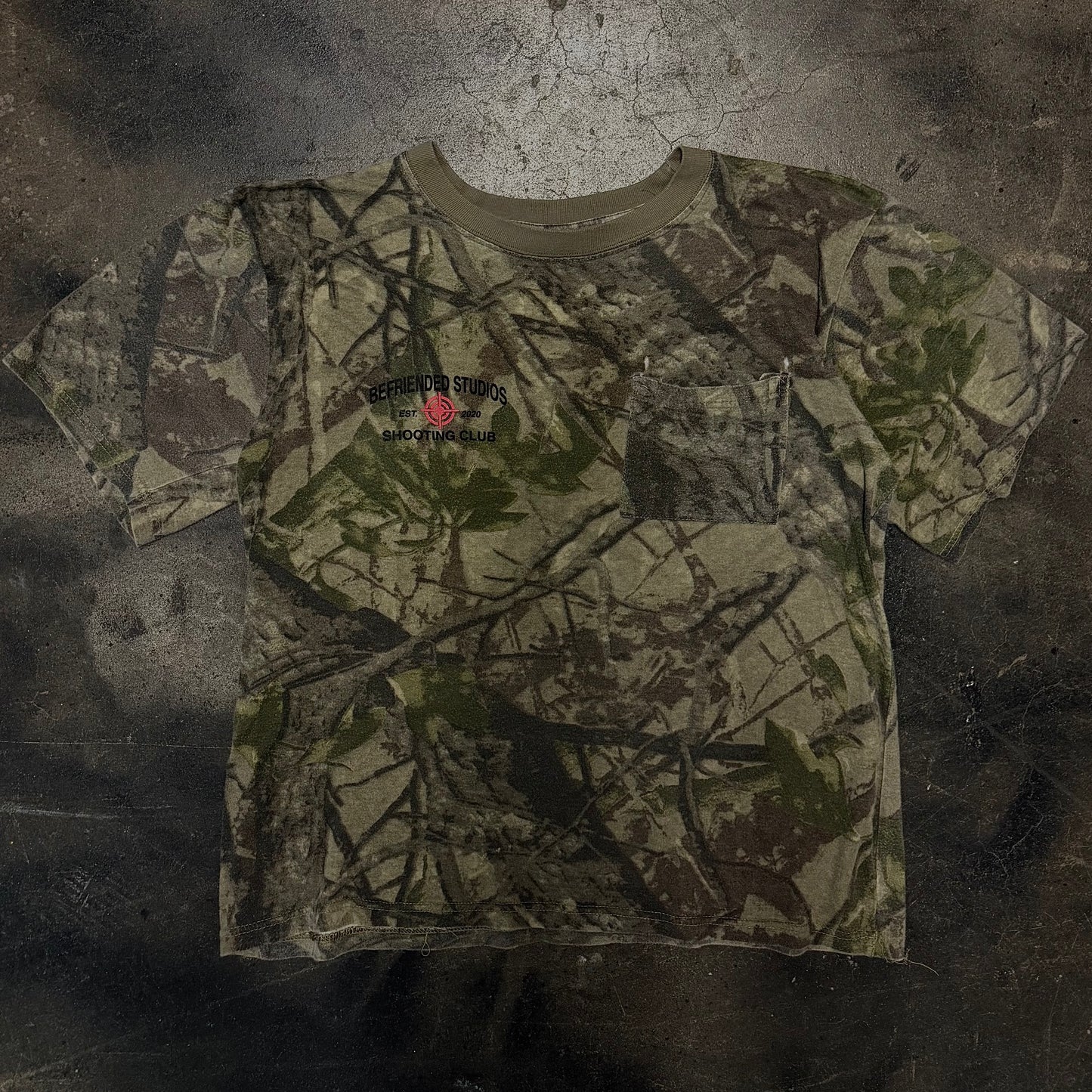CAMO "SHOOTING CLUB" TEE (X-LARGE)