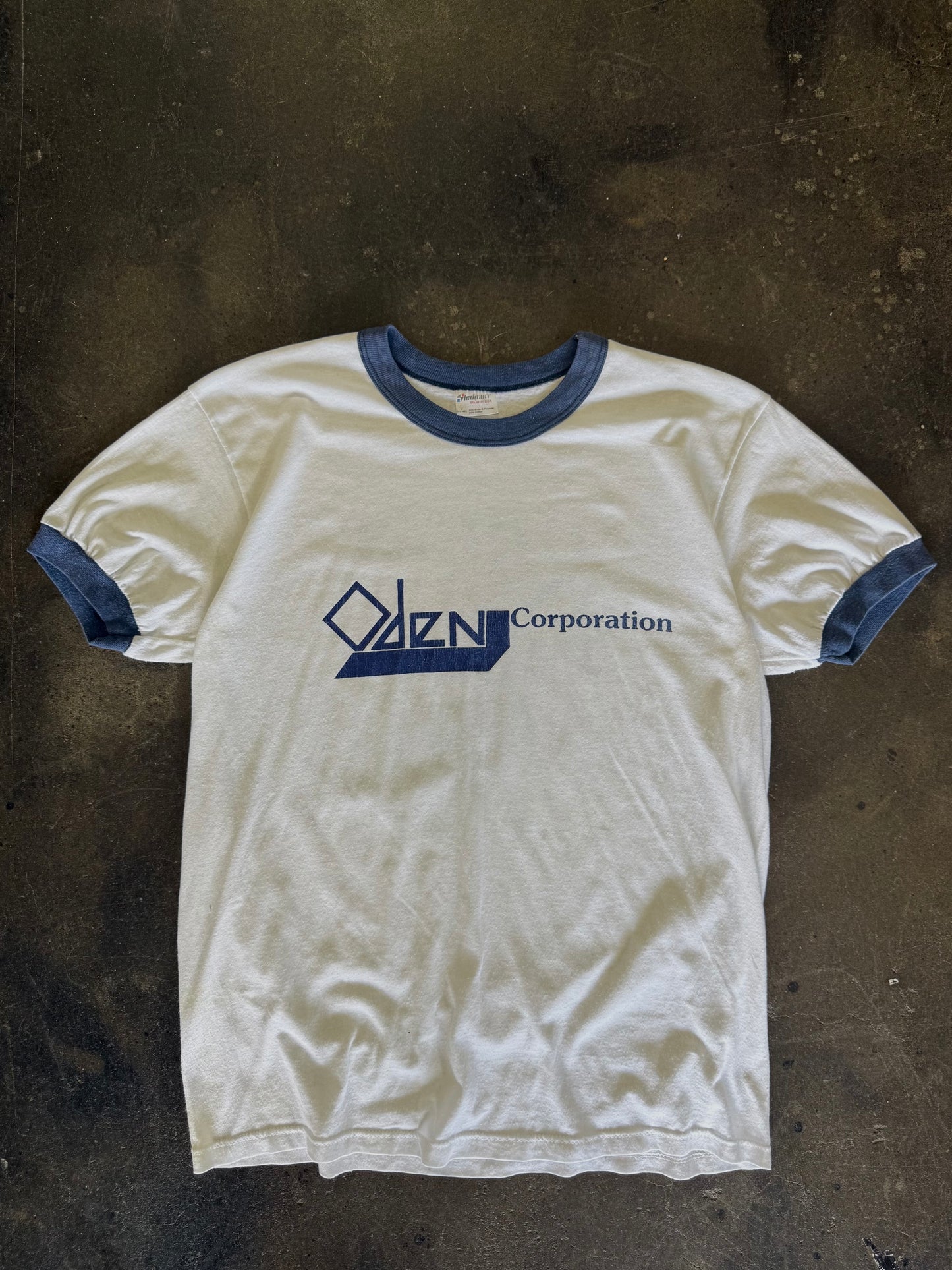 1980S "ODEN" RINGER TEE / LARGE