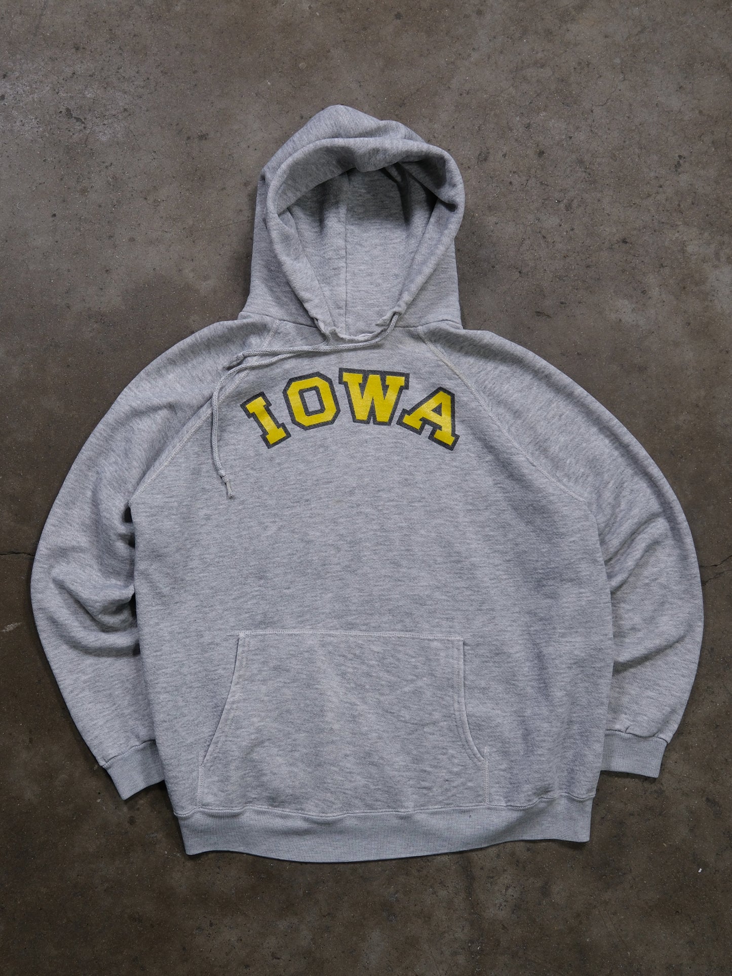 1980S 'IOWA' HOODED SWEATSHIRT