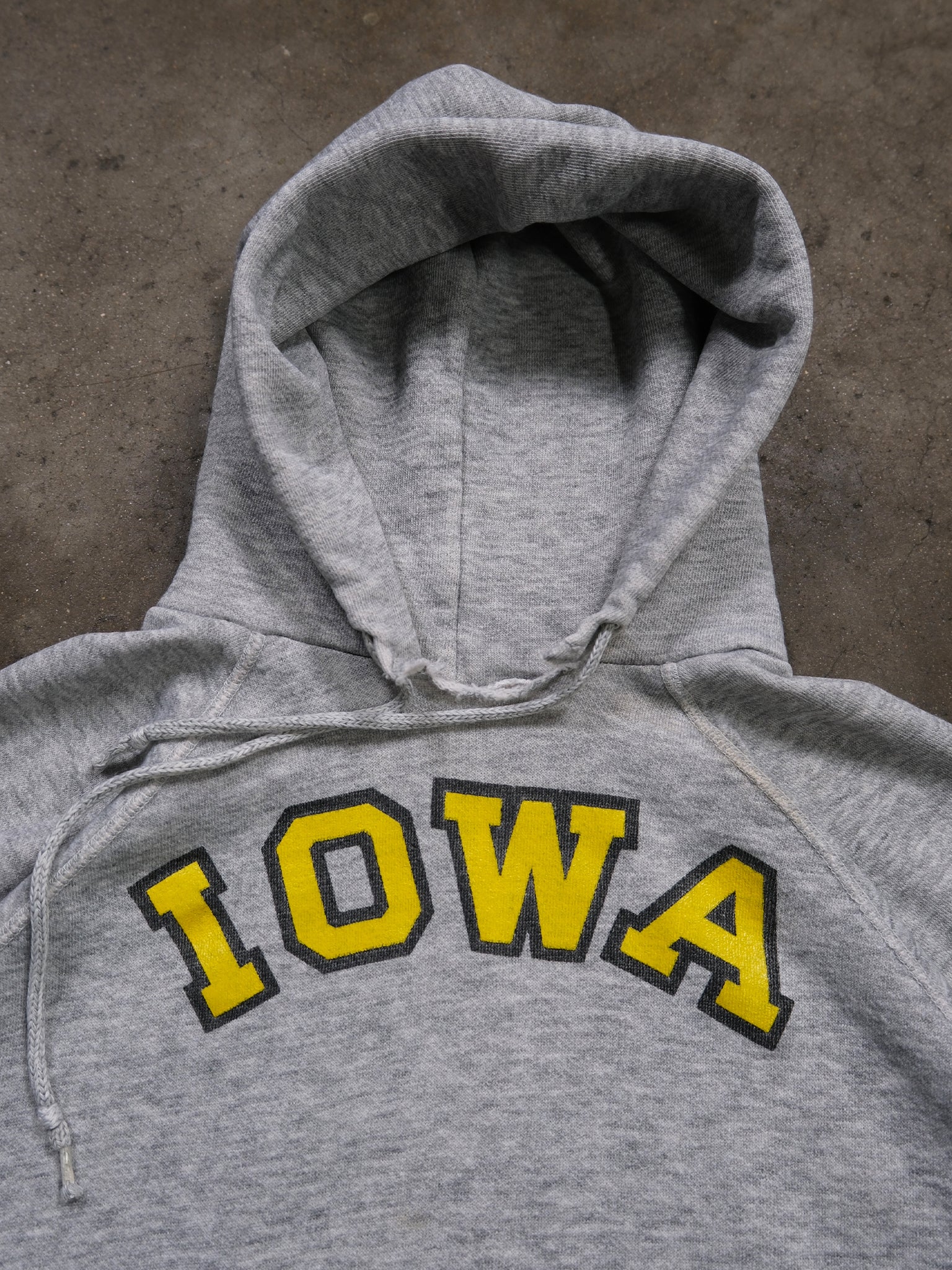 1980S 'IOWA' HOODED SWEATSHIRT