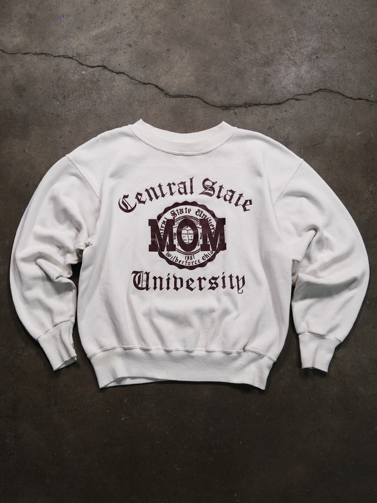 1990S 'CENTRAL STATE MOM' SWEATSHIRT