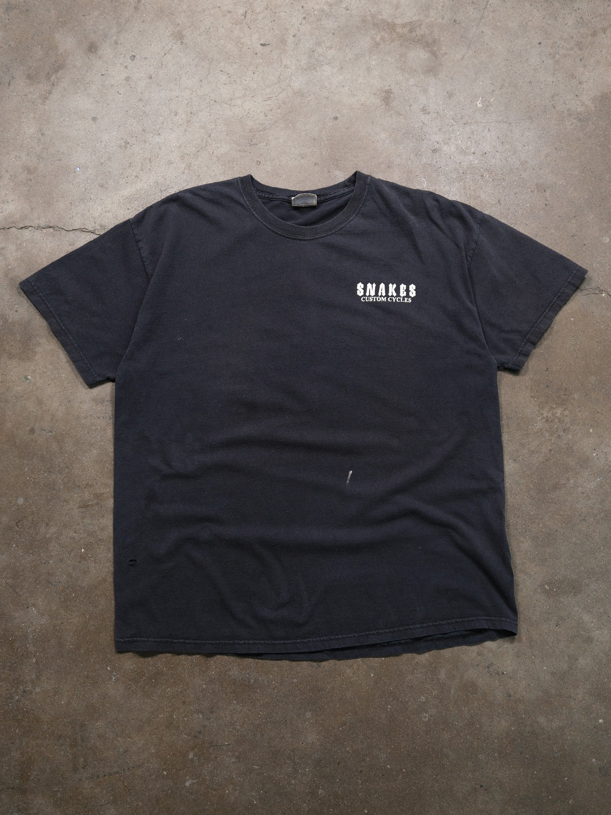 1990S 'SNAKES CUSTOM CYCLES' TEE