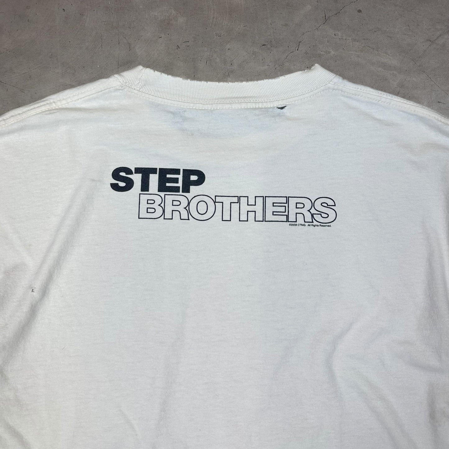 2008 "STEP BROTHERS" MOVIE PROMO TEE / LARGE