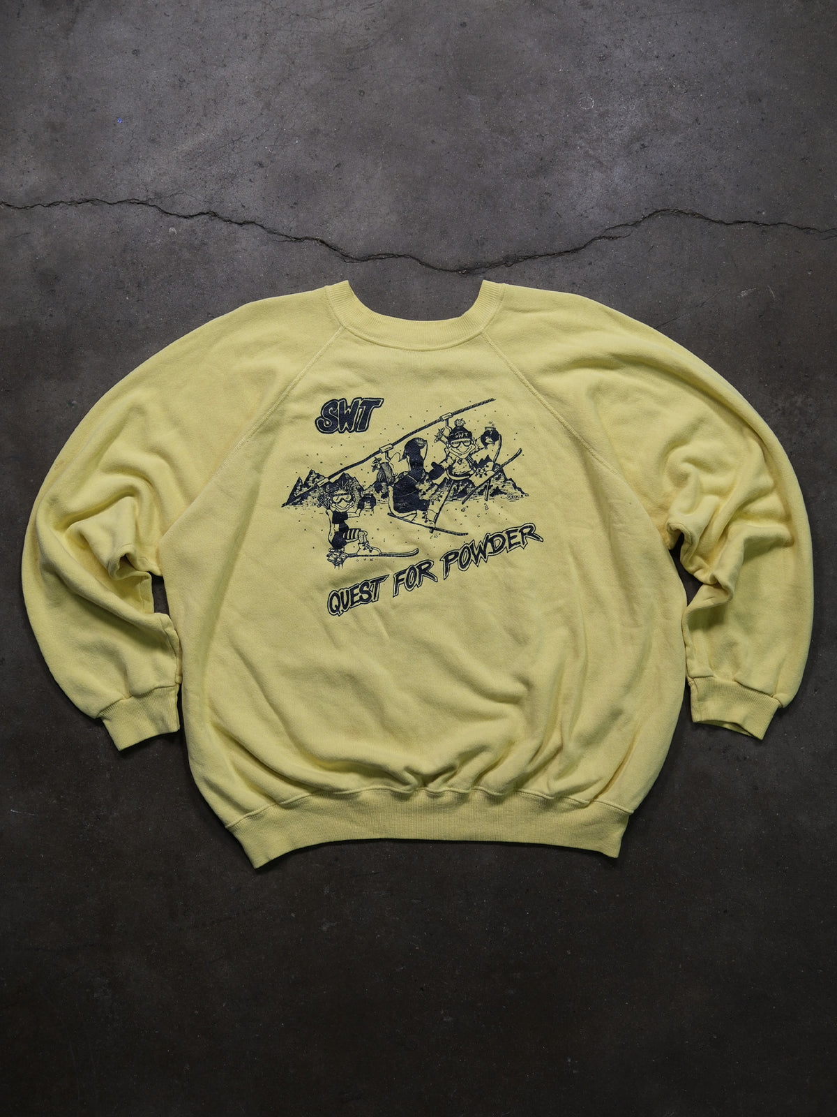 1990S 'QUEST FOR POWDER' SWEATSHIRT