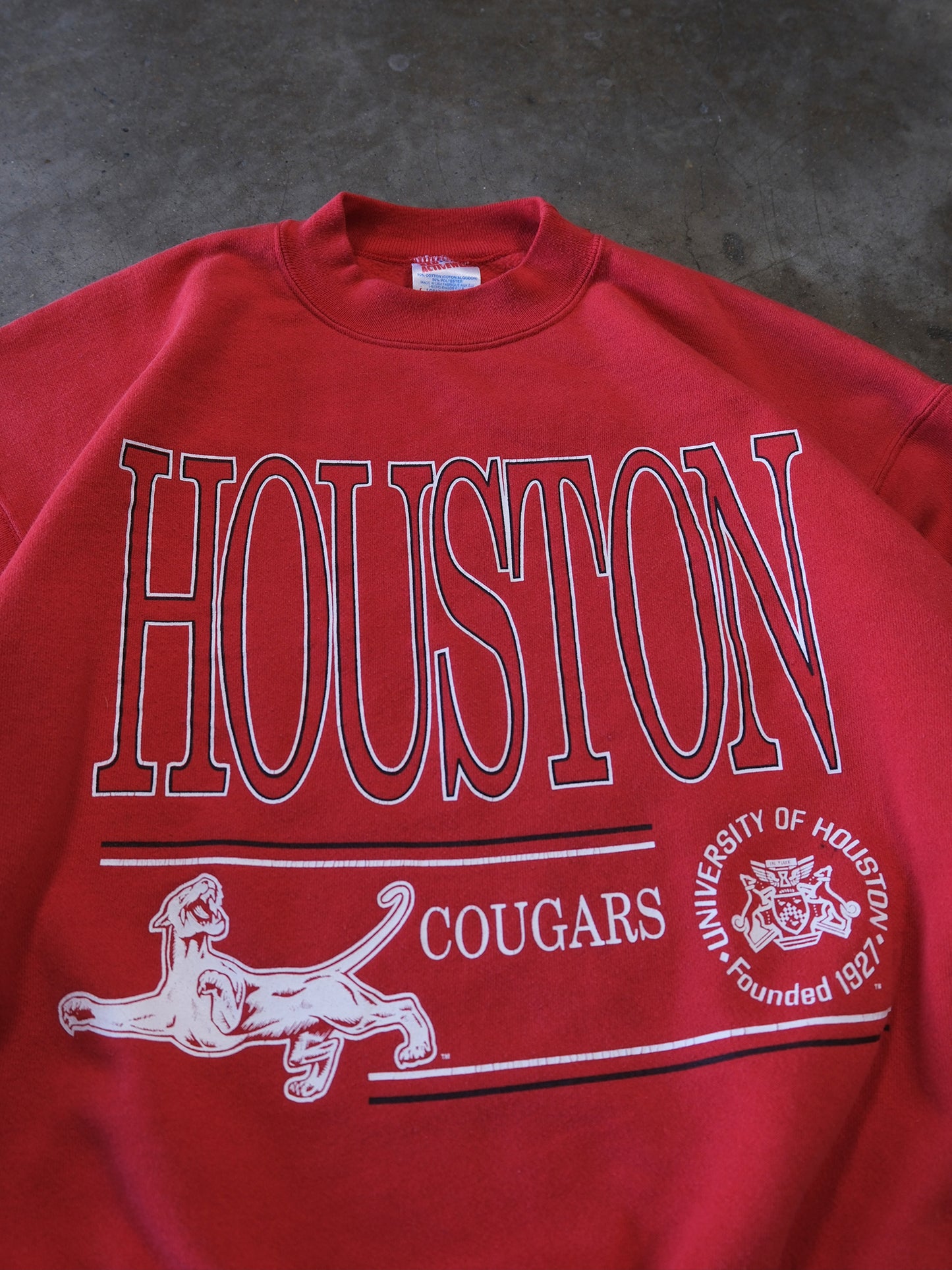 1990S 'HOUSTON' COLLEGIATE SWEATSHIRT
