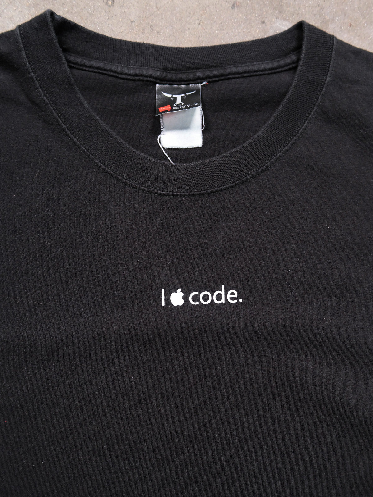 2000S APPLE 'I CODE' TEE
