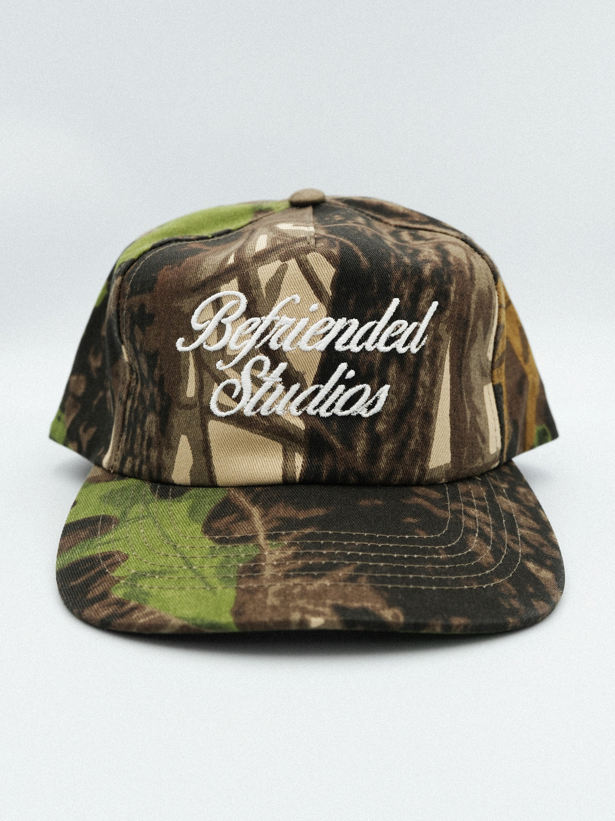 CAMO SCRIPT HAT