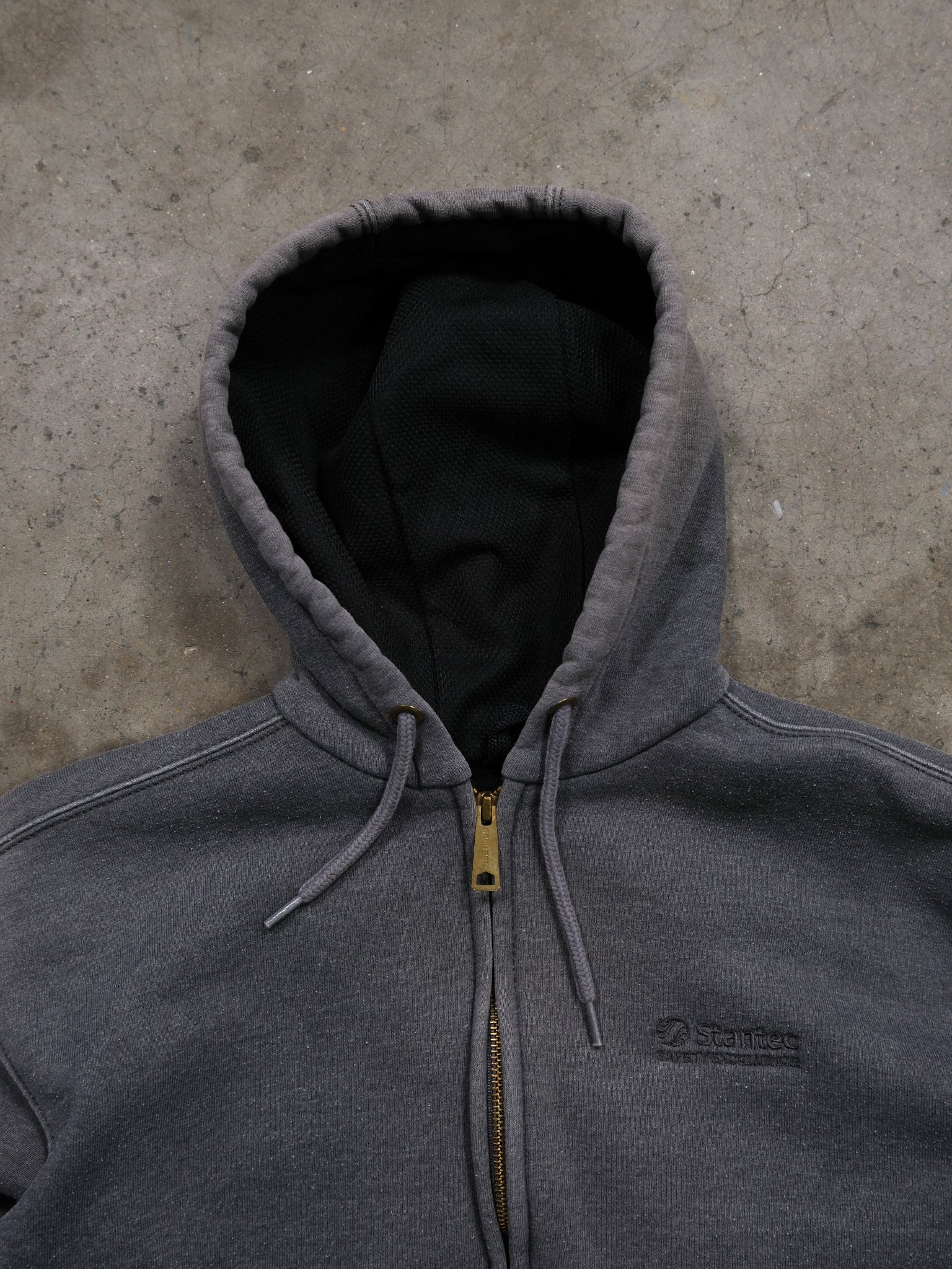 1990S FADED CARHARTT HOODED SWEATHSIRT